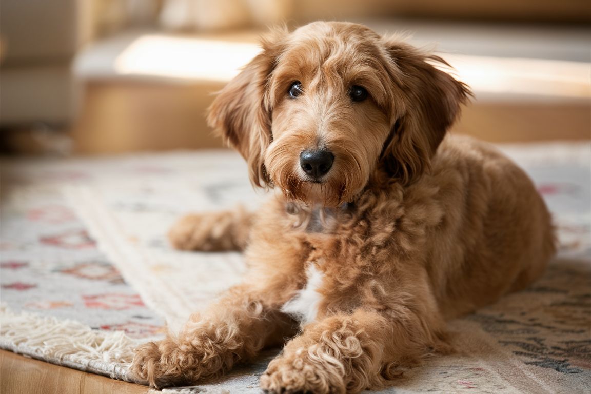 Full Grown Miniature Goldendoodle