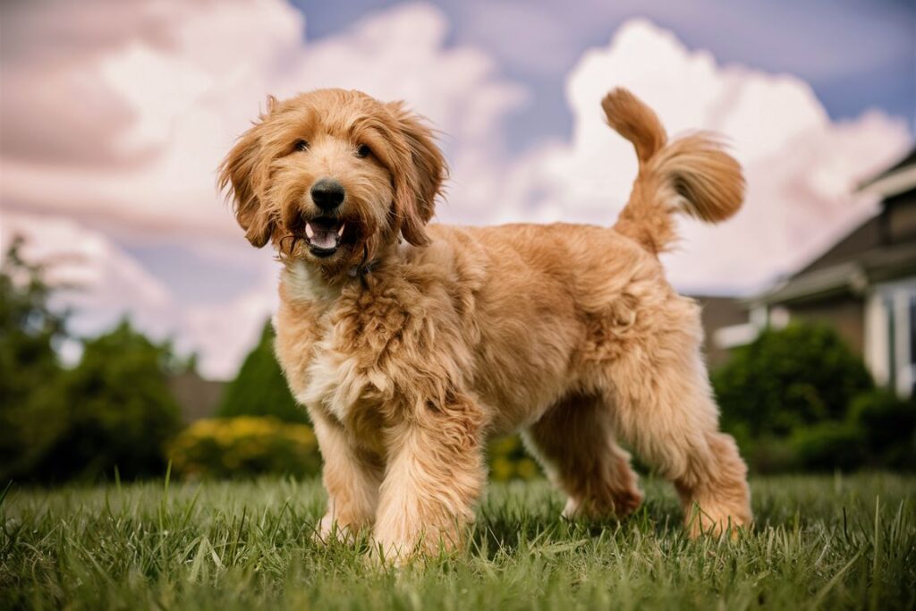 Full Grown Miniature Goldendoodle