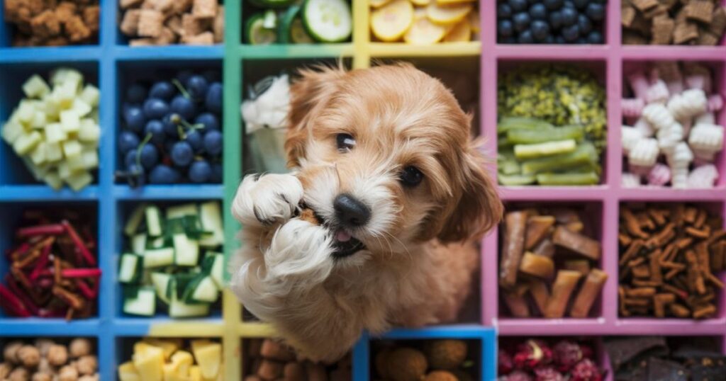 Goldendoodle Puppy Feeding