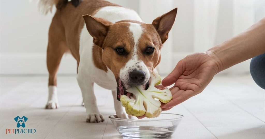 Dogs Eat Cauliflower