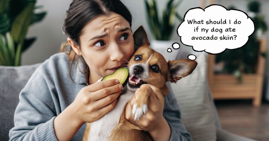 What to do if my dog ate avocado skin