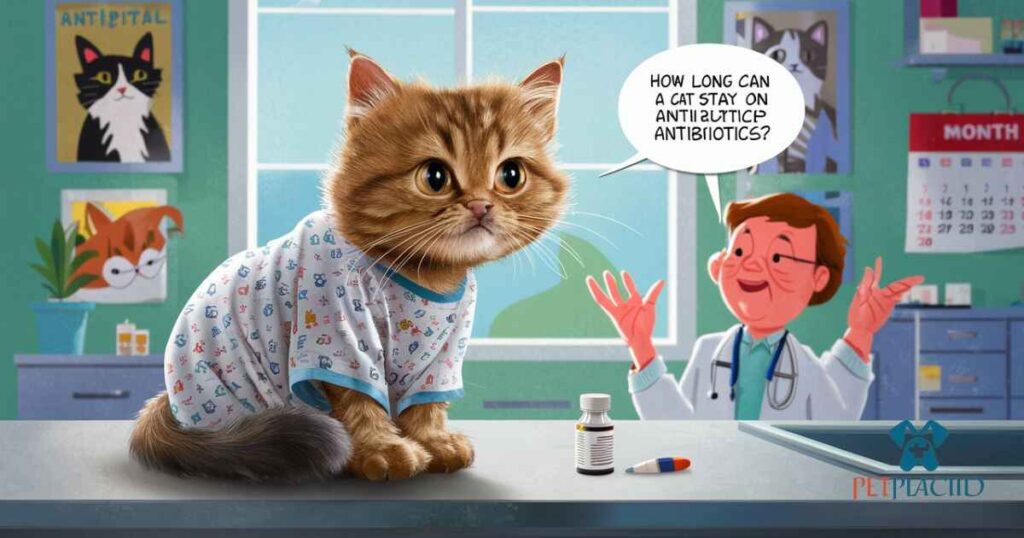 HOW LONG CAN A CAT STAY ON ANTIBIOTICS?